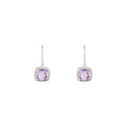 Boucles D'Oreillles "Trang" D 0,407/74 Am 4,6/2 - Or Blanc 375/1000