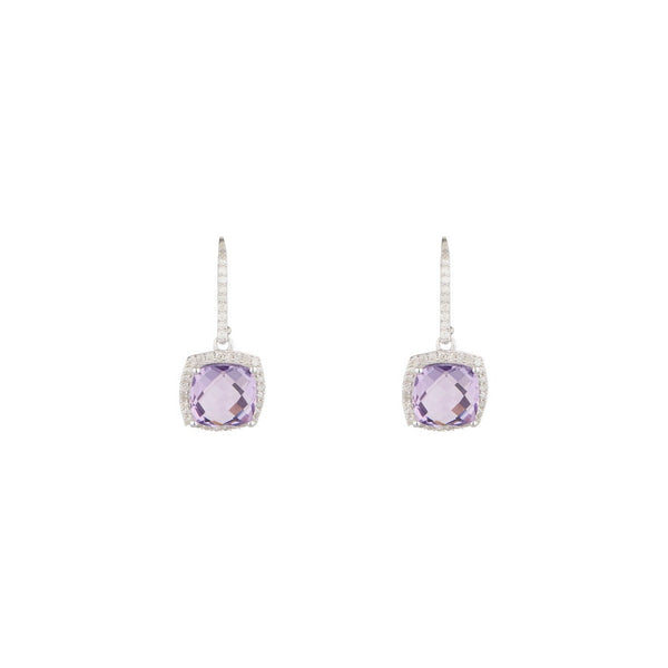 "Trang" Earrings D 0.407/74 Am 4.6/2 - 375/1000 White Gold