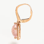 "Hobart" Earrings, D 0,407/74 Pq 4,6/2 - 375/1000 Rose Gold