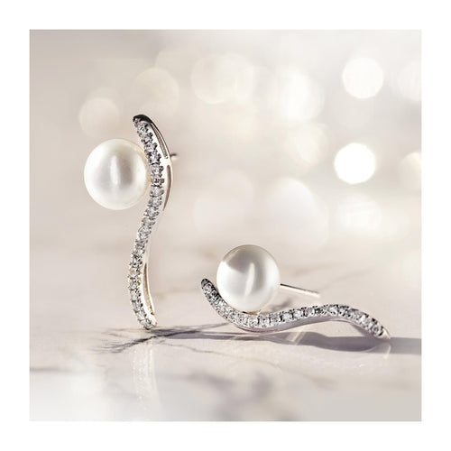 Boucles D'Oreilles "Vague Sublime" P6Mm*2 D 0,17/38