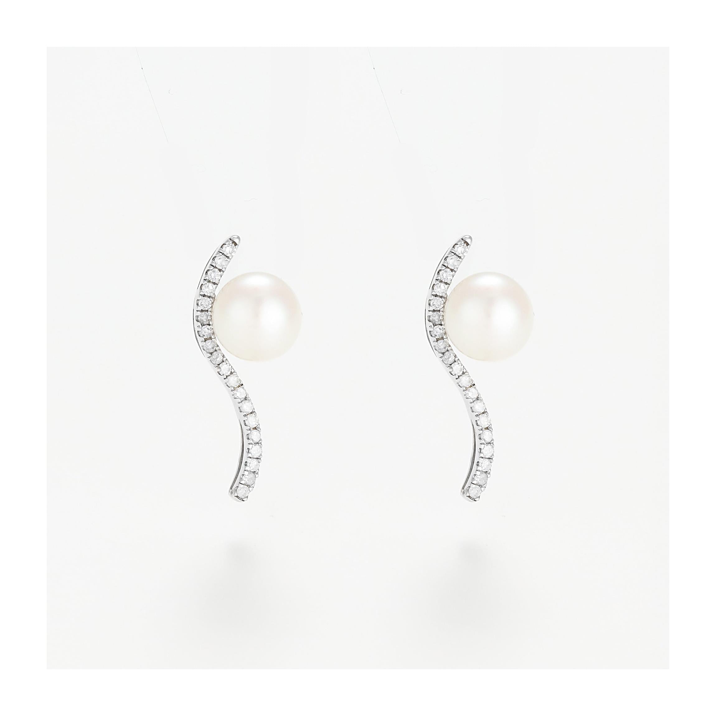 Boucles D'Oreilles "Vague Sublime" P6Mm*2 D 0,17/38