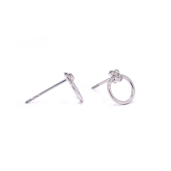 Boucles D'Oreilles "Clair De Lune" D0,028/8
