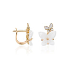 Pendientes “Enisa” D 0.0080/20 Cerámica – Oro amarillo 375/1000