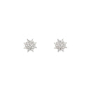 Boucles D'Oreilles "Lecce" D 0,254/34 - Or Blanc 375/1000