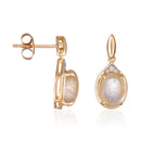 Boucles D'Oreilles "Fanaa" D 0,118/16 Rutile 7,887/2 - Or Jaune 375/1000