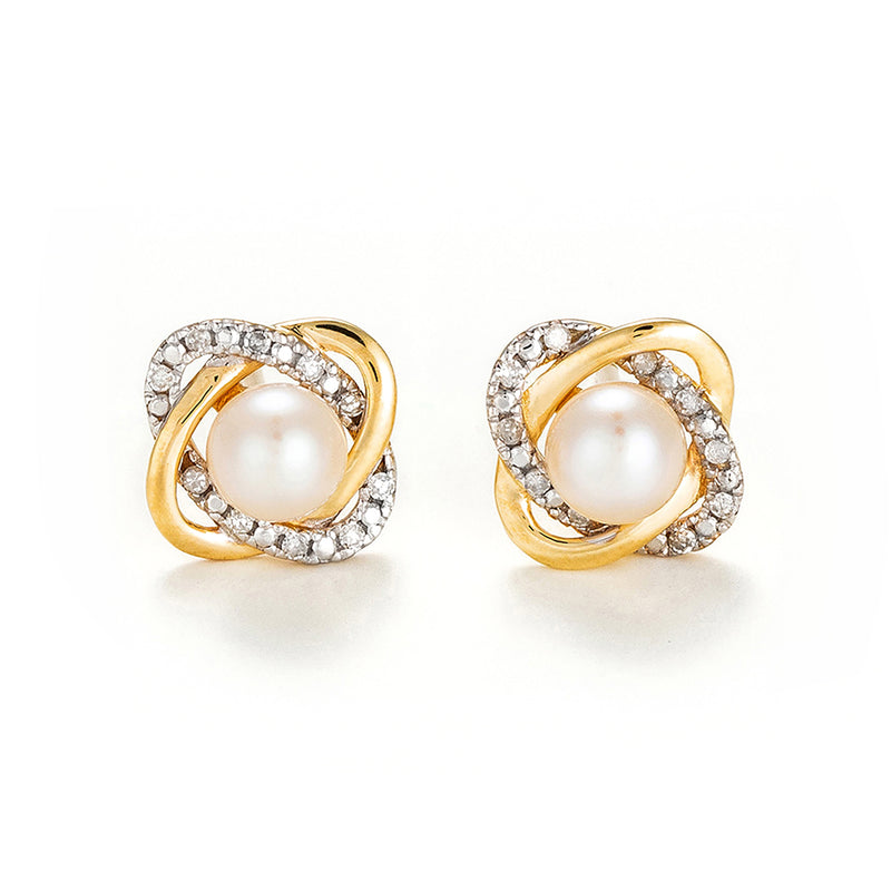 Boucles d'oreilles "Mitsa" D 0,216/48  PERLE 2