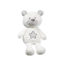 Doudou Ours En Polyester Blanc
