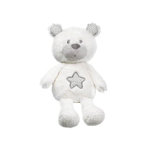 Doudou Ours En Polyester Blanc