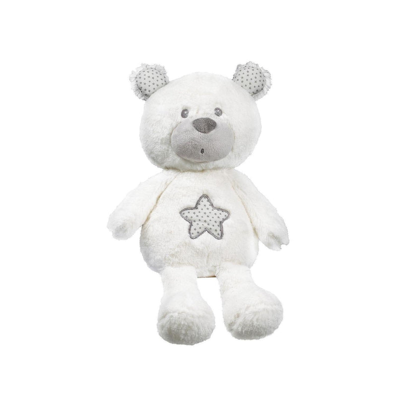 Doudou Ours En Polyester Blanc