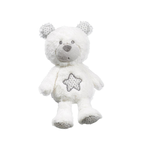 Doudou Ours En Polyester Blanc