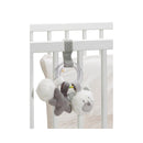 Hochet Ours En Velours Gris