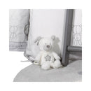 Peluche Mini Musical Ours En Velours Blanc