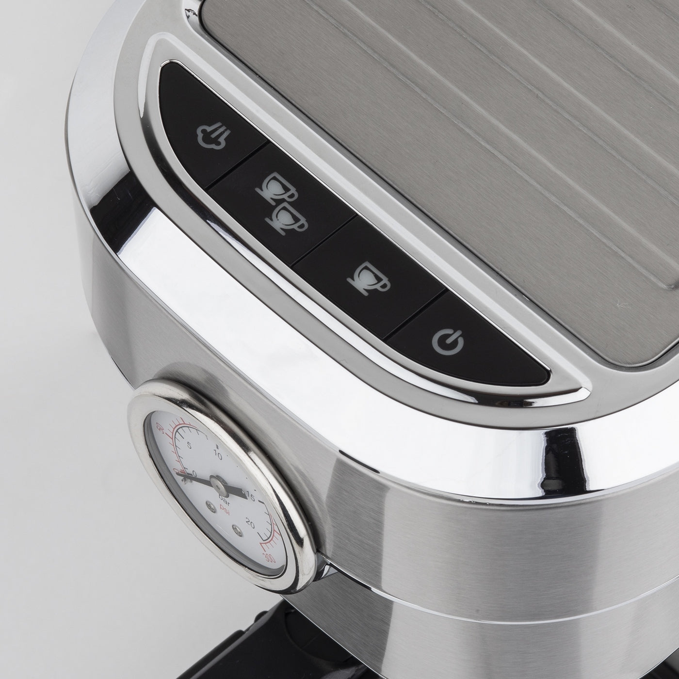 Espresso Machine - Stainless Steel/Black