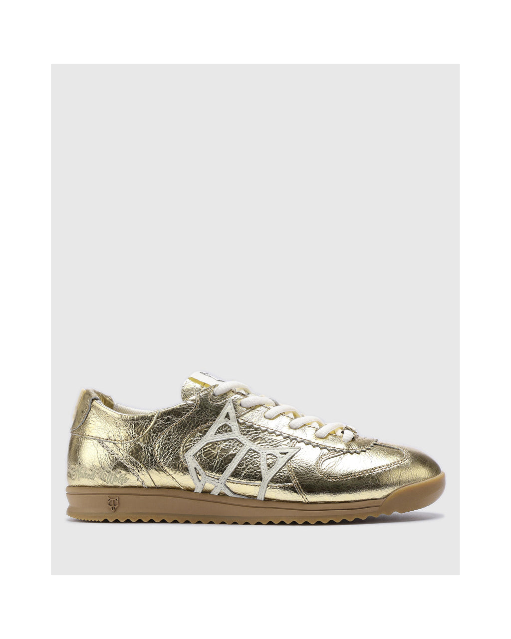 Sneakersy Exposuree - Złote - Damskie
