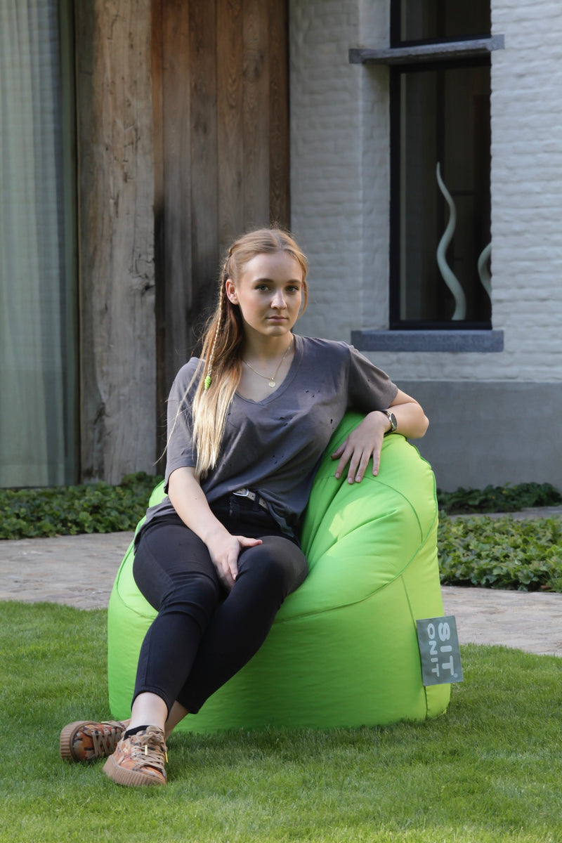 Pouf Extra Comfort - 75x75x27cm - Lime Green
