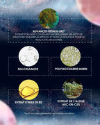 Laboratoire Garancia Day Cream [ÉCLAIR DE LUNE La Foudroyante] Composition of the Advanced Retinol-Like Garancia innovation: algae extract (gentle alternative to retinol), Niacinamide, Marine polysaccharide, rice oil extract and rainbow algae extract.