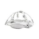 Tapis D'Éveil Nuage Avec Arches En Polyester Blanc