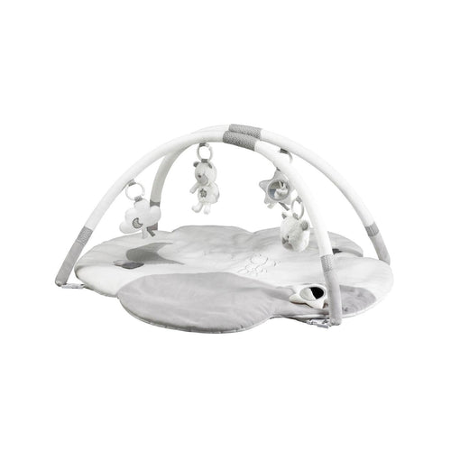 Tapis D'Éveil Nuage Avec Arches En Polyester Blanc