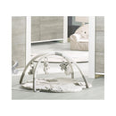 Tapis D'Éveil Nuage Avec Arches En Polyester Blanc