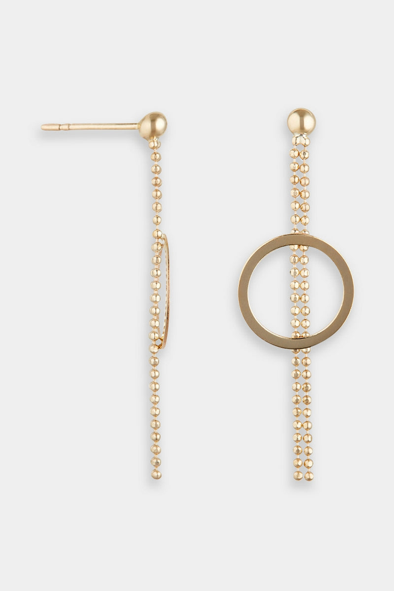 Boucles D'Oreilles Tout Or - Or Jaune 375/1000