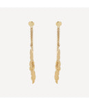 Boucles D'Oreilles "Leaf Lullaby" - Tout Or - Or Jaune