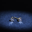 Pendientes "Puce Grande Illusion" D0,01/2 - Oro Amarillo 375/1000