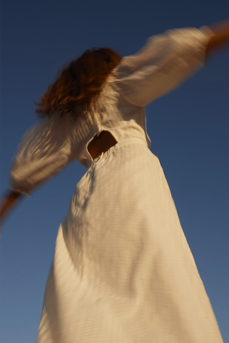 Ezee Dress - Ecru