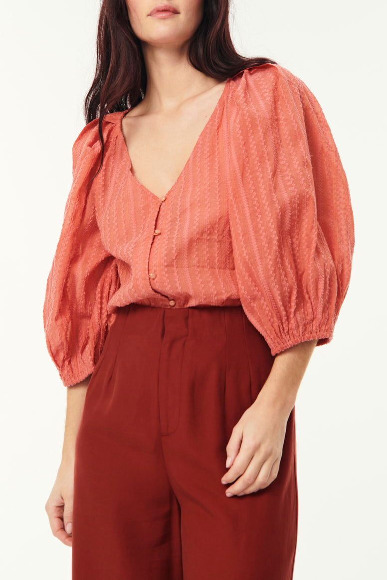 Ezekiel Blouse - Paprika