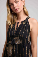 Vestido largo - Negro