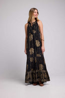 Vestido largo - Negro