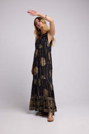 Vestido largo - Negro