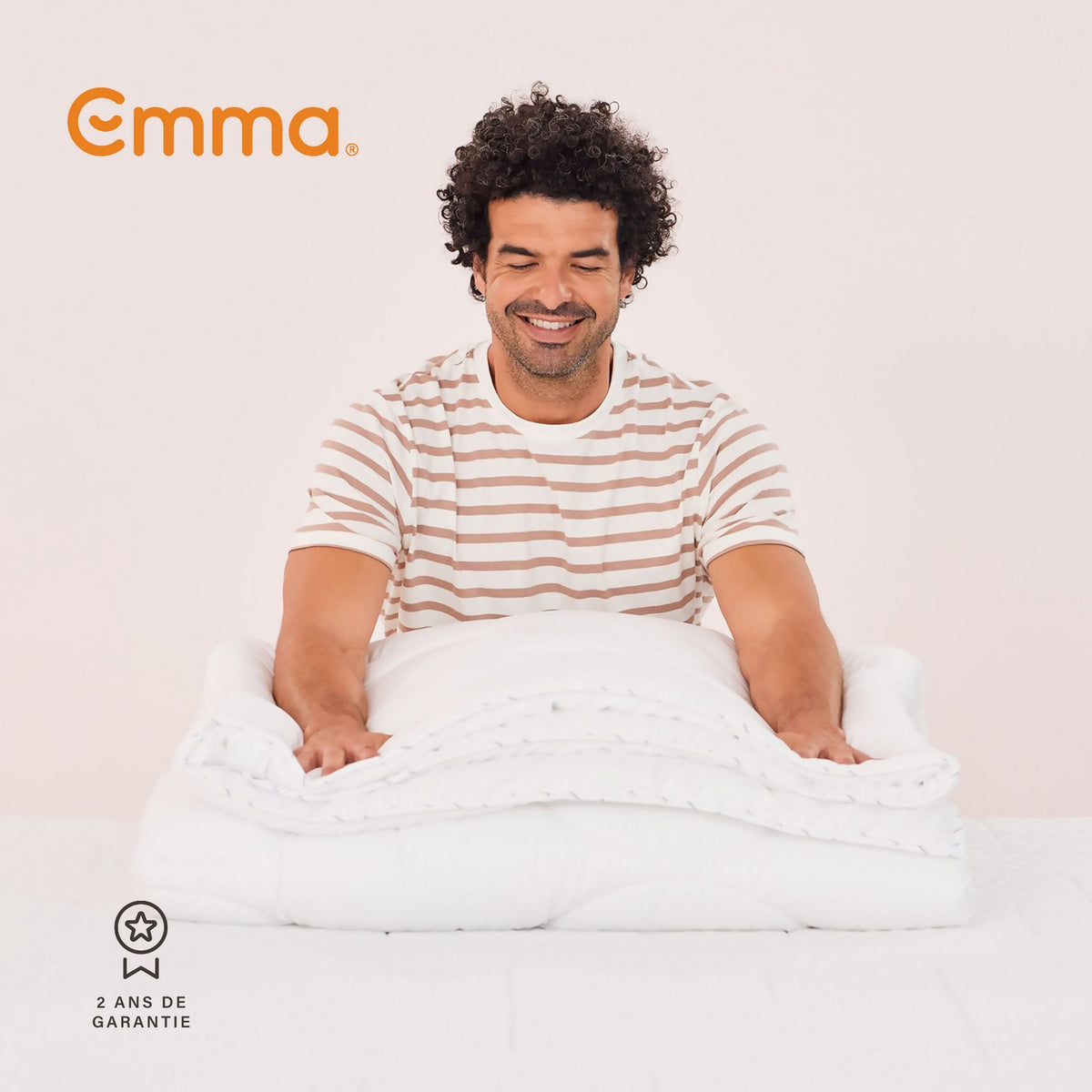 Epchl - Bundle - Emma Original Lite Mattress + Original Comfort Pillow(s) + Spring & Autumn Duvet - White