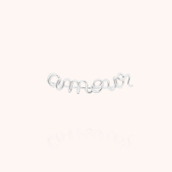 Ear Cuff Original Amour - Argent