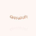Ear Cuff Original Amour - Or Rose Laminé