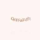 Ear Cuff Original Amour - Or Rose Laminé