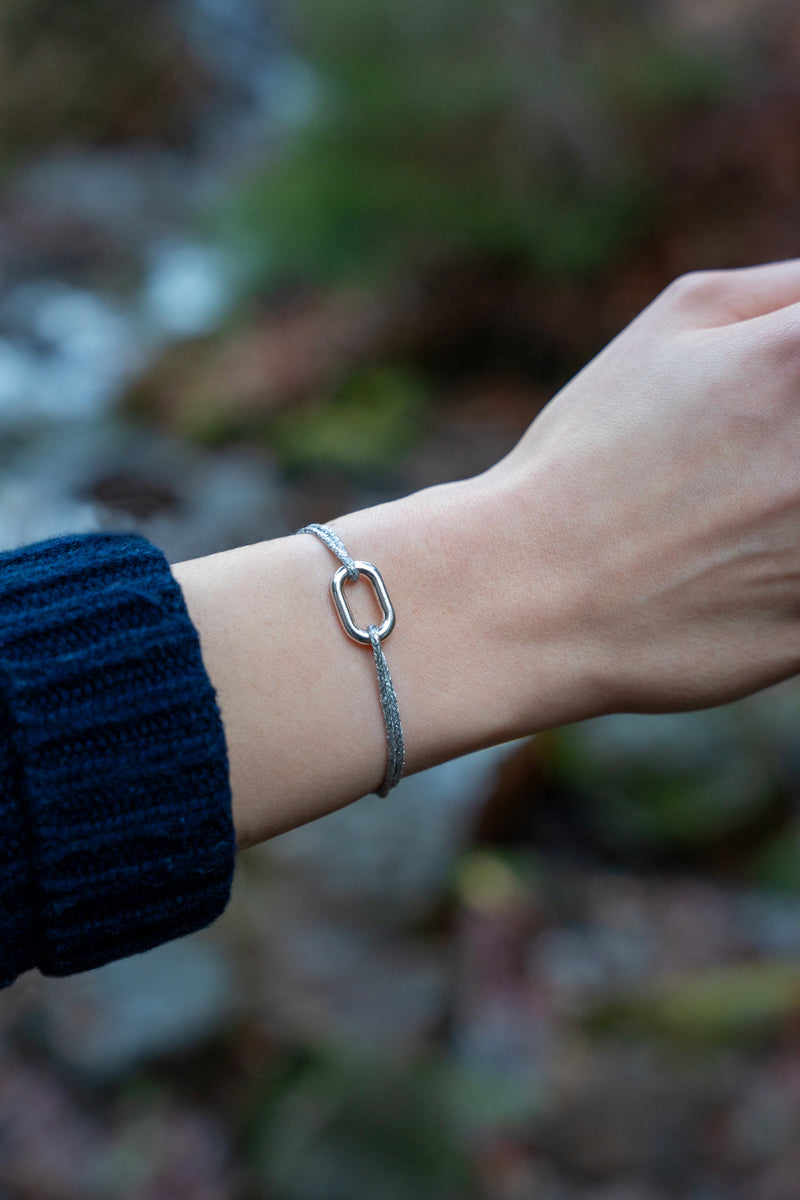 Bracelet Échine - Argenté