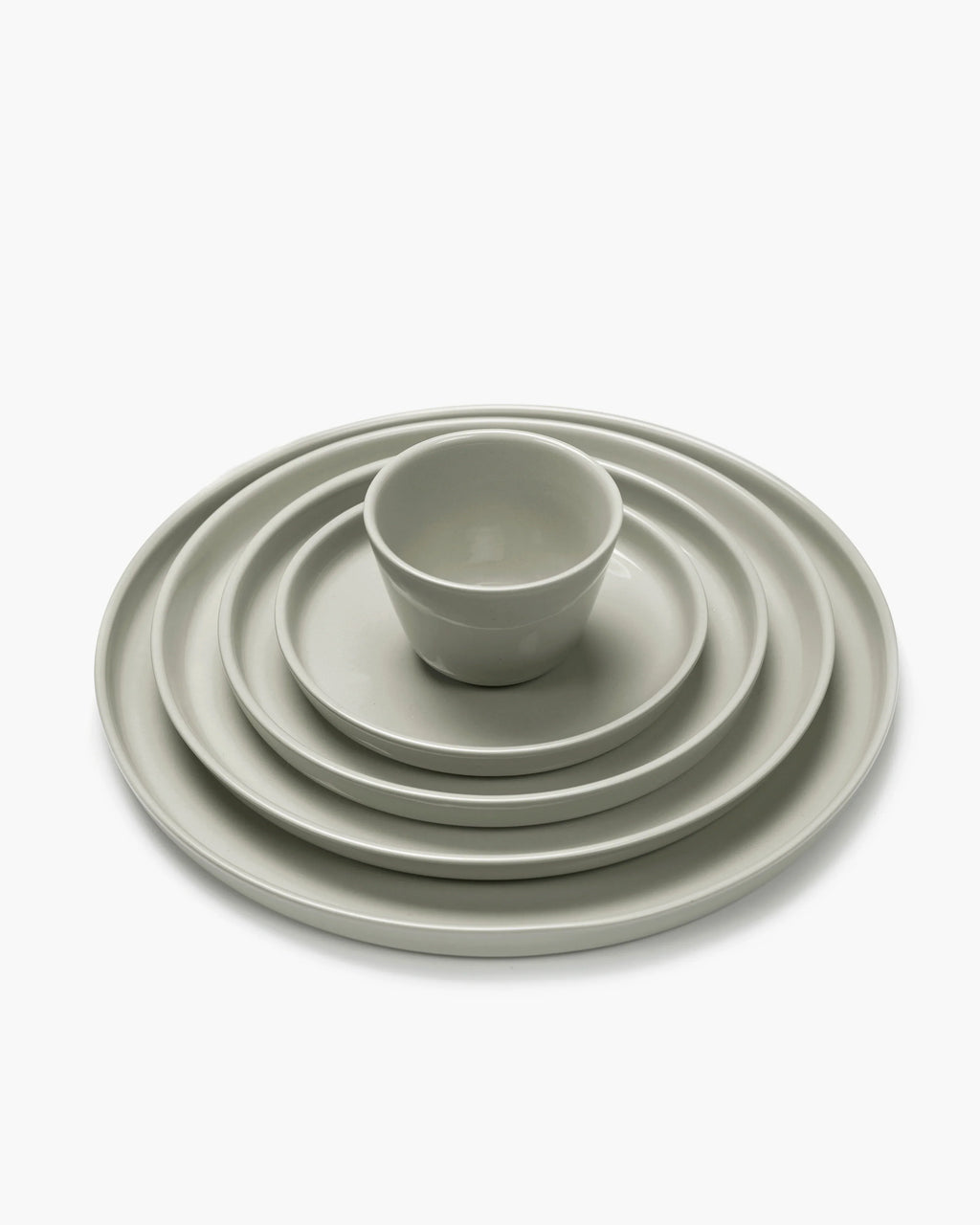 Lot De 4 Assiettes Hautes M - Sand Cena - By Vincent Van Duysen