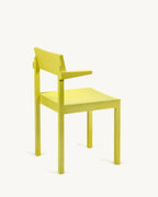 Silent - Chaise À Accoudoirs - Frêne - Sun