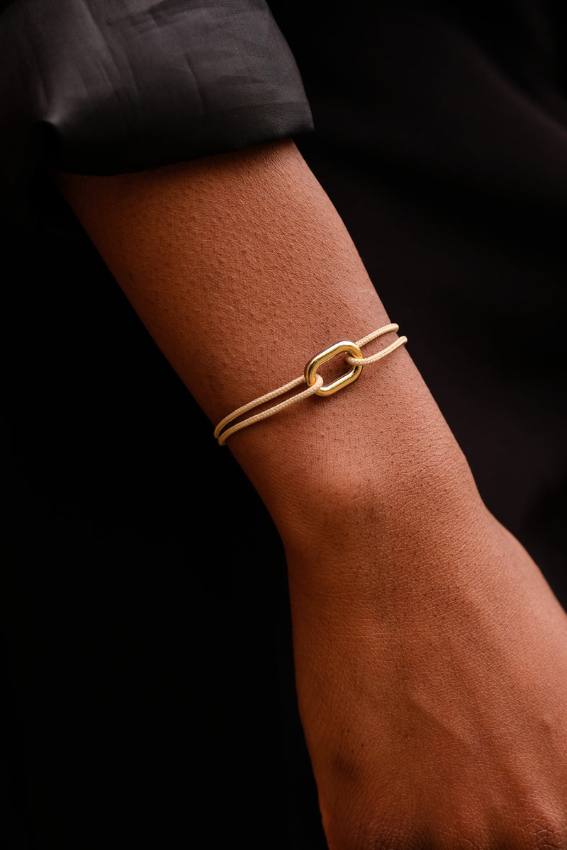 Bracelet Écubier - Beige
