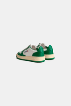 Sneakers Autry Aulmwb03 Medalist Low Man Cuero/Leat Blanco/Verde