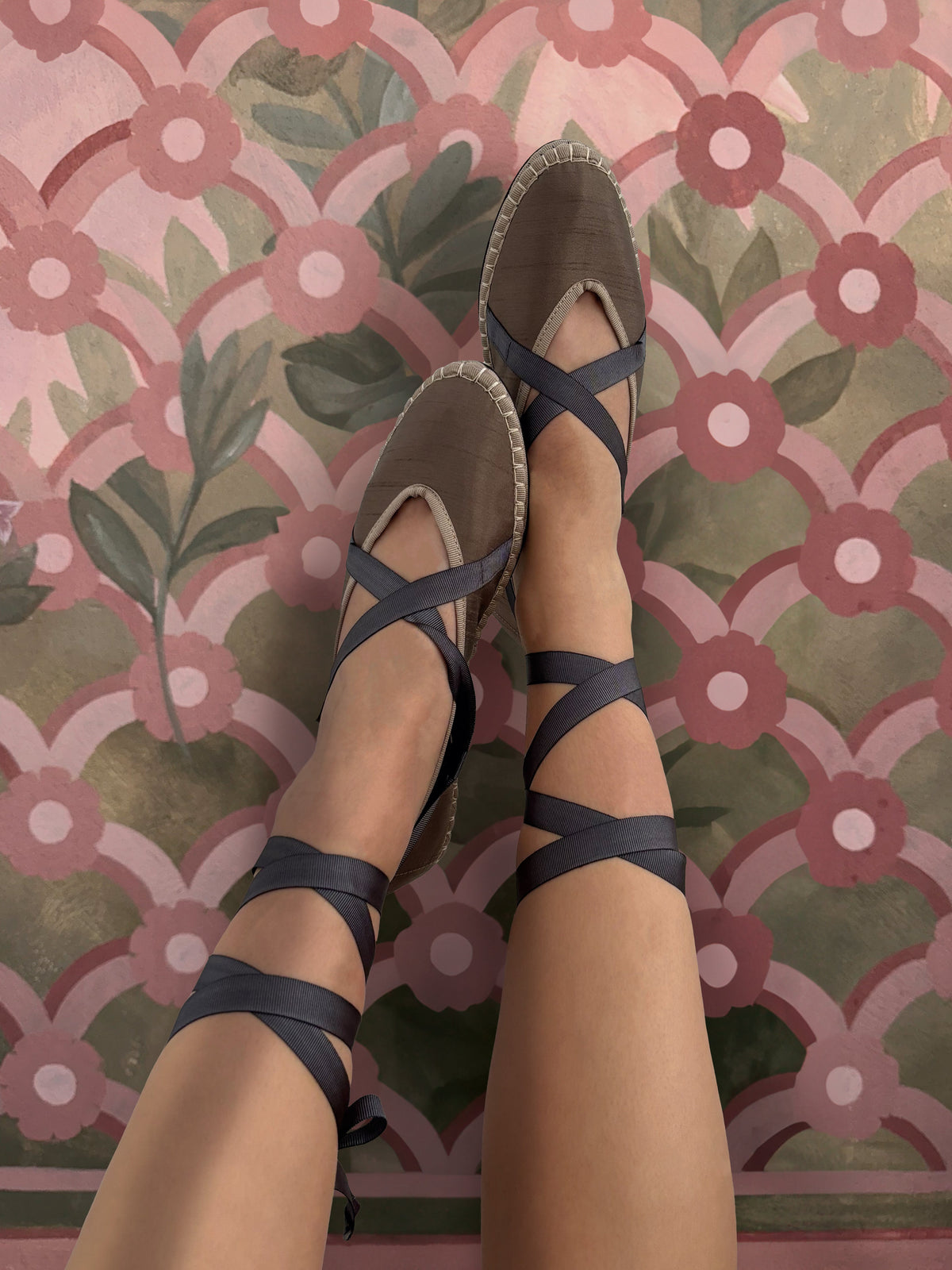 Eichiro Silk Ribbon Grey