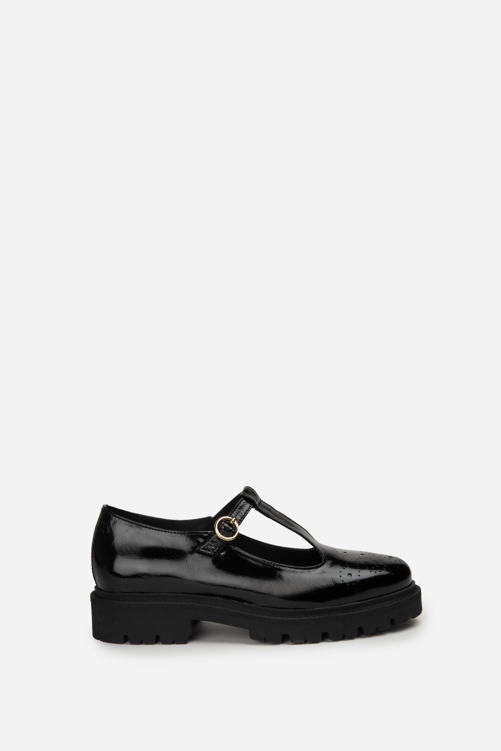 Eleonore Mary Janes - Patent Black