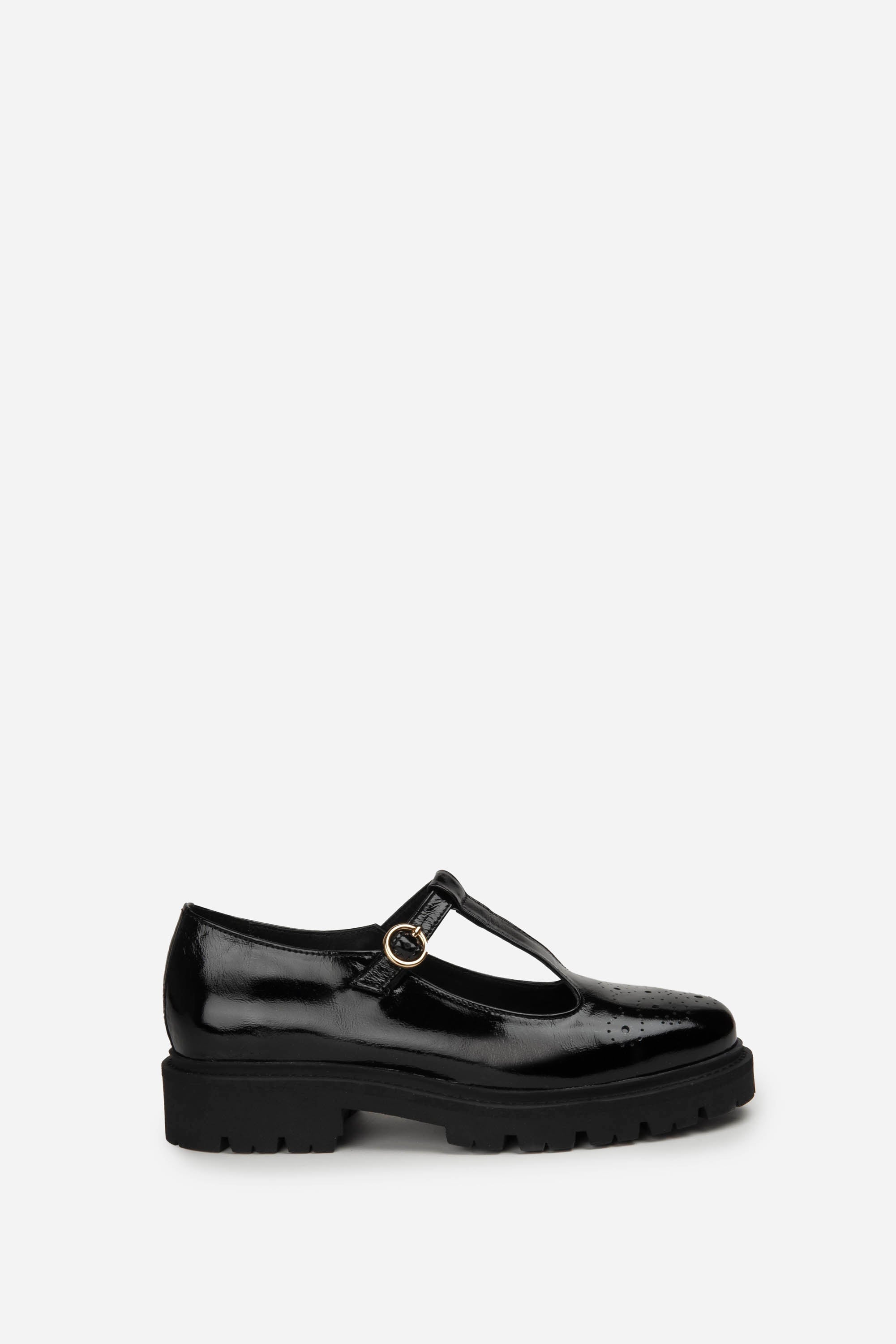 Eleonore Mary Janes - Patent Black