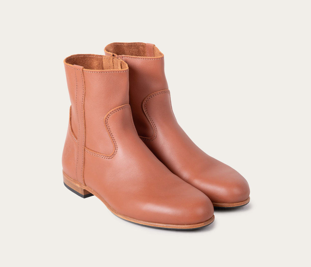 Stivaletti Elie - Morbidi Cognac - Donna