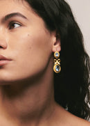 Boucles D'Oreilles Isabelinos Aqua