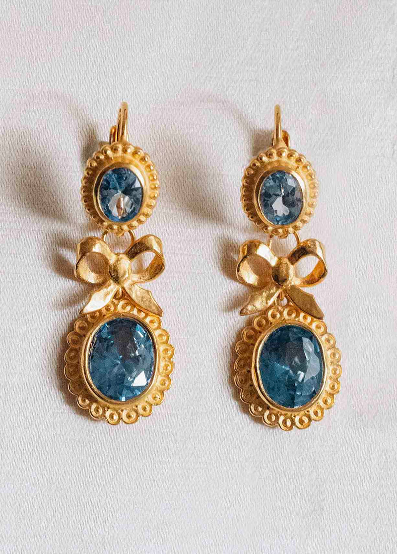 Boucles D'Oreilles Isabelinos Aqua