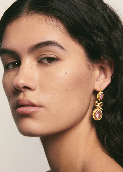 Boucles D'Oreilles Isabelinos Rosa