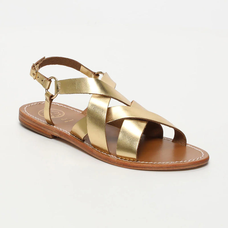 Sandalias Ella - Oro oscuro