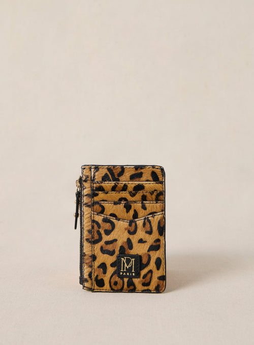 Porte Cartes Elmo - Leopard