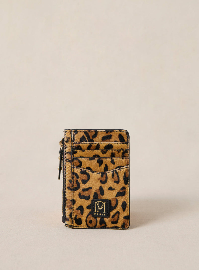 Porte Cartes Elmo - Leopard